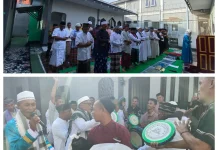 Pembinaan Spritual, Petugas dan Warga Binaan Lapas Wahai  Salat Iduladha