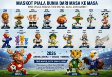 Maskot Piala Dunia, Ikon yang Menyatukan Budaya dan Semangat Sepak Bola Dunia