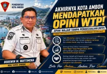Bangkit dari Rapor Merah, Pemkot Ambon Sukses Sabet Predikat WTP