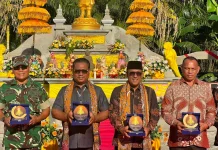 Bupati Malteng Hadiri Peringatan Tri-Waisak, Resmikan Taman Buddha Jaya Giri Arama