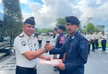 Empat Petugas Rutam Ambon Terima Reward Pegawai Teladan