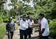 Tinjau Pembangunan Jembatan, Dankodaeral IX Tegaskan Komitmen TNI AL