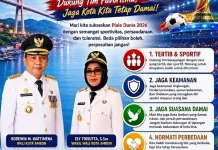 Dukung Tim Favorit tanpa Konflik, Ini Pesan Pemkot Ambon