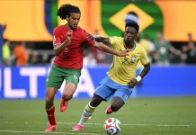Debut Gemilang Daun Muda Ayyoub Bouaddi, Maroko Tahan Imbang Brasil
