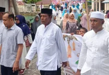 Wujud Sinergi dan Teladan Toleransi, Kalapas Geser Ikuti Pawai Akbar 1 Muharram