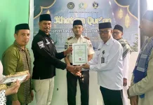 Perdana di Lapas Wahai, 17 Warga Binaan Khatam Alquran di 1 Muharam