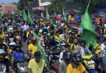 Brasil Menang, Ambon Bergemuruh: Suporter Tumpah Ruah di Jalanan Kota
