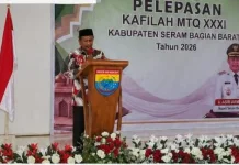 Bupati SBB Lepas 34 Peserta Kafilah MTQ XXXI Tingkat Provinsi Maluku