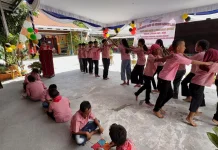 Permainan Tradisional Ramaikan Pameran Seni SDN Negeri Lama