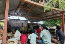 Nobar Piala Dunia 2026 Perkokoh Kebersamaan TNI dan Warga Pulau Wetang-MBD