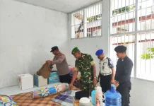 Ciptakan Lingkungan Kondusif, Lapas Geser Gandeng TNI-Polri Geledah Blok Hunian