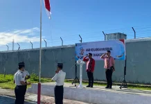 Ini Pesan Karutan Masohi saat  Upacara Harganas