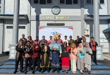 Upacara Harganas, Kalapas Namlea Tekankah Peran Ayah  Membangun Generasi Unggul