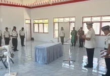 Perkuat Organisasi, Kalapas Namlea Lantik  Dua Pejabat Eselon V