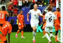 Gol Telat Haaland Bawa Norwegia Singkirkan Pantai Gading 2-1