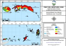 BMKG: Ambon Diguyur Hujan, Sejumlah Wilayah Maluku Rawan Karhutla