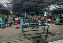 Nobar Prancis vs Maroko, Kodim Namlea Dekatkan Diri dengan Warga