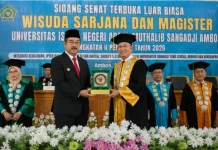 Gubernur Ajak Lulusan UIN AM Sangadji Ambon Wujudkan Maluku Maju Indonesia Emas