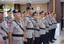 Kapolda Maluku Lantik dan Sertijab 9 Pejabat Strategis