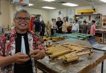 Dosen IAKN Ambon Gelar Workshop Musik Bambu di Charles Darwin University