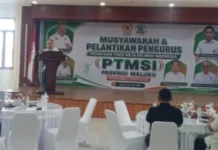 Kursi Ketum PTMSI Maluku Dipastikan Tak Bergeser