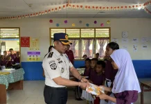 Peduli HAN 2026, Lapas Wahai Salurkan Perlengkapan Sekolah bagi Murid Yatim Piatu