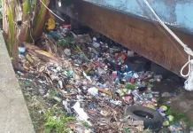 Sampah Menumpuk di Jembatan Waitomu Skip, Warga Minta Pemkot Turun Tangan