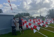 Semarak HUT RI,Rutan Masohi Dihiasi Umbul Umbul Merah Putih