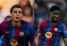 Brace Hamza & Pesona Bocah 16 Tahun Warnai Laga Pramusim Barcelona di Birmingham