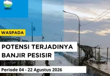BMKG Ingatkan Potensi Banjir Rob di Pesisir Maluku