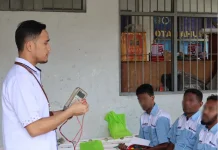 Lapas Ambon Gandeng BPVP Beri Materi & Praktek Penggantian Komponen AC Split