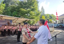Lepas Peserta Jambore Nasional, Ini Pesan Gubernur Hendrik