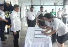 Tingkatkan Kinerja Pemasyarakatan, Kakanwil Lantik Pejabat Non-Manajerial