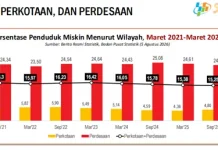 Kemiskinan Perkotaan di Maluku Turun, Perdesaan Terus Meningkat