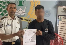 Satu Warga Binaan Rutan Masohi Bebas Murni
