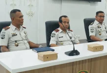 Kalapas Geser Hadiri Audiensi Kakanwil Ditjenpas Maluku Bersama Gubernur