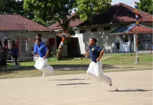 Senam Bersama hingga Lomba Tradisional, Petugas & Warga Binaan Lapas Ambon Kompak