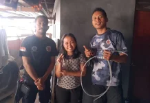 Cincin Jatuh ke Saluran Air, Damkar Ambon Turun Tangan Evakuasi