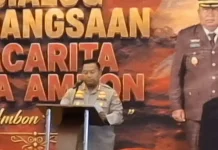 Kapolresta Ambon Ajak Generasi Muda Perbanyak Pesan Damai di Ruang Digital