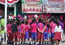 Semarak HUT RI ke-81, Sekolah di Ambon Gelar Beragam Lomba