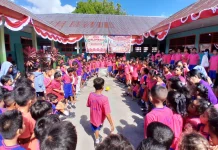 Semangat Kemerdekaan Memancar lewat Lomba Pelajar SD Inpres 35 Passo
