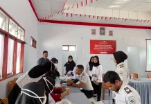 Lapas Namlea- Puskesmas Sawa Gelar CKG & Skrining TBC
