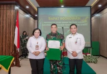 Perkuat Ketahanan Pangan, Kodam XV/Pattimura & Kementan Tekan PKS Cetak Sawah