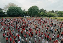 Senam Jantung Sehat Warnai Rangkaian Kegiatan Sambut HUT RI ke-81
