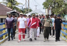 Lapas Geser Meriahkan Karnaval HUT RI Tingkat Kecamatan Sertim