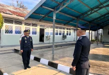 Upacara HUT RI di Lapas Dobo berlangsung Khidmat