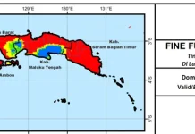 Potensi Kebakaran Hutan dan Lahan di Maluku Masih Tinggi