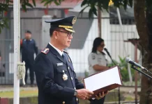 Upacara HUT RI di Lapas Ambon Berjalan Khidmat