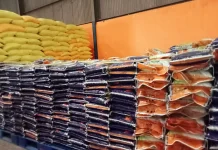 Stok Beras Medium di Gudang Bulog Maluku Capai 17.361 Ton