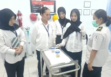 Cegah Peredaran Narkoba, Rutan Masohi Tes Urine Dua Warga Binaan